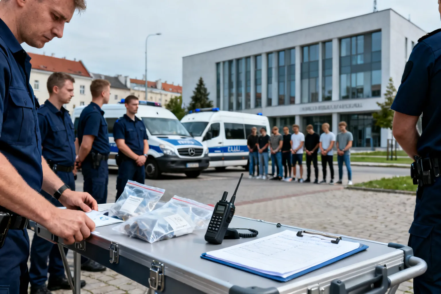 Akcja policji w Warszawie — 101 osób zatrzymanych podczas jednodniowej obławy
