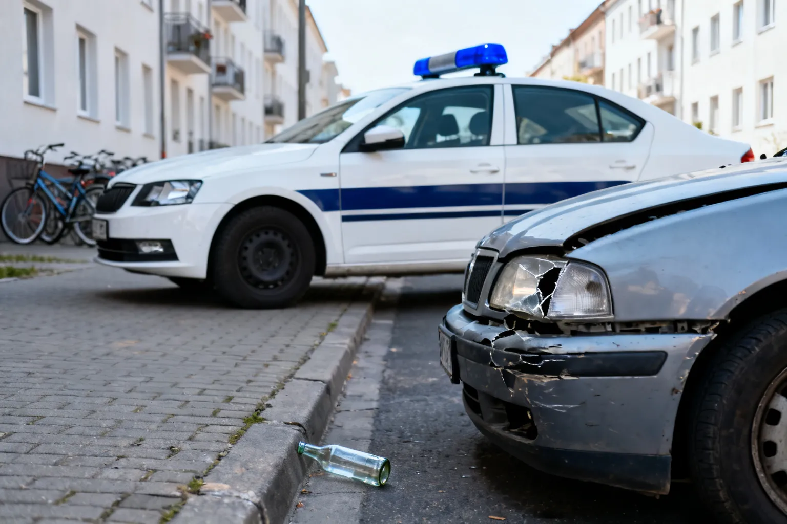 Nietrzeźwy kierowca zatrzymany w Nowej Iwicznej po ataku na policjantów