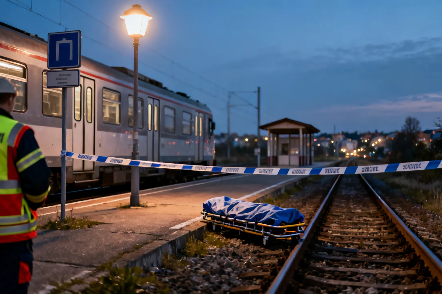 Potrącenie pociągiem w Cisiu 25.10.2026 – zginął 67-latek