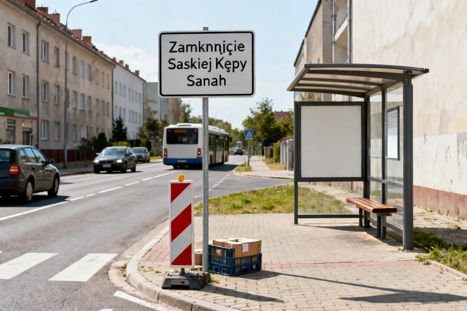 Zamknięcie Saskiej Kępy Sanah 2026 — ograniczenia ruchu i zmiany tras komunikacji