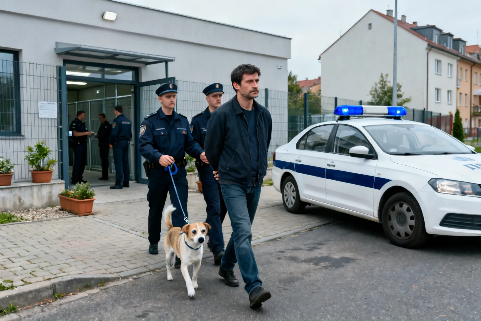 Zatrzymano mężczyznę po próbie zabrania psa ze schroniska w Włochach