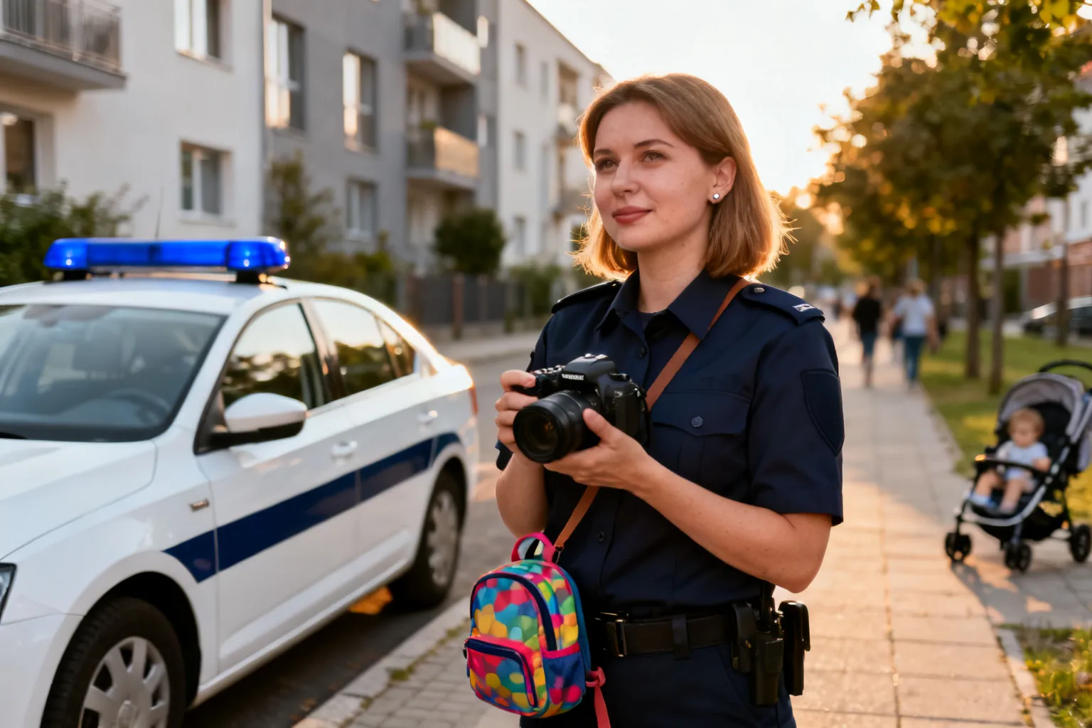 Patrycja Kondratiuk — policjantka, fotografka i mama z Warszawy