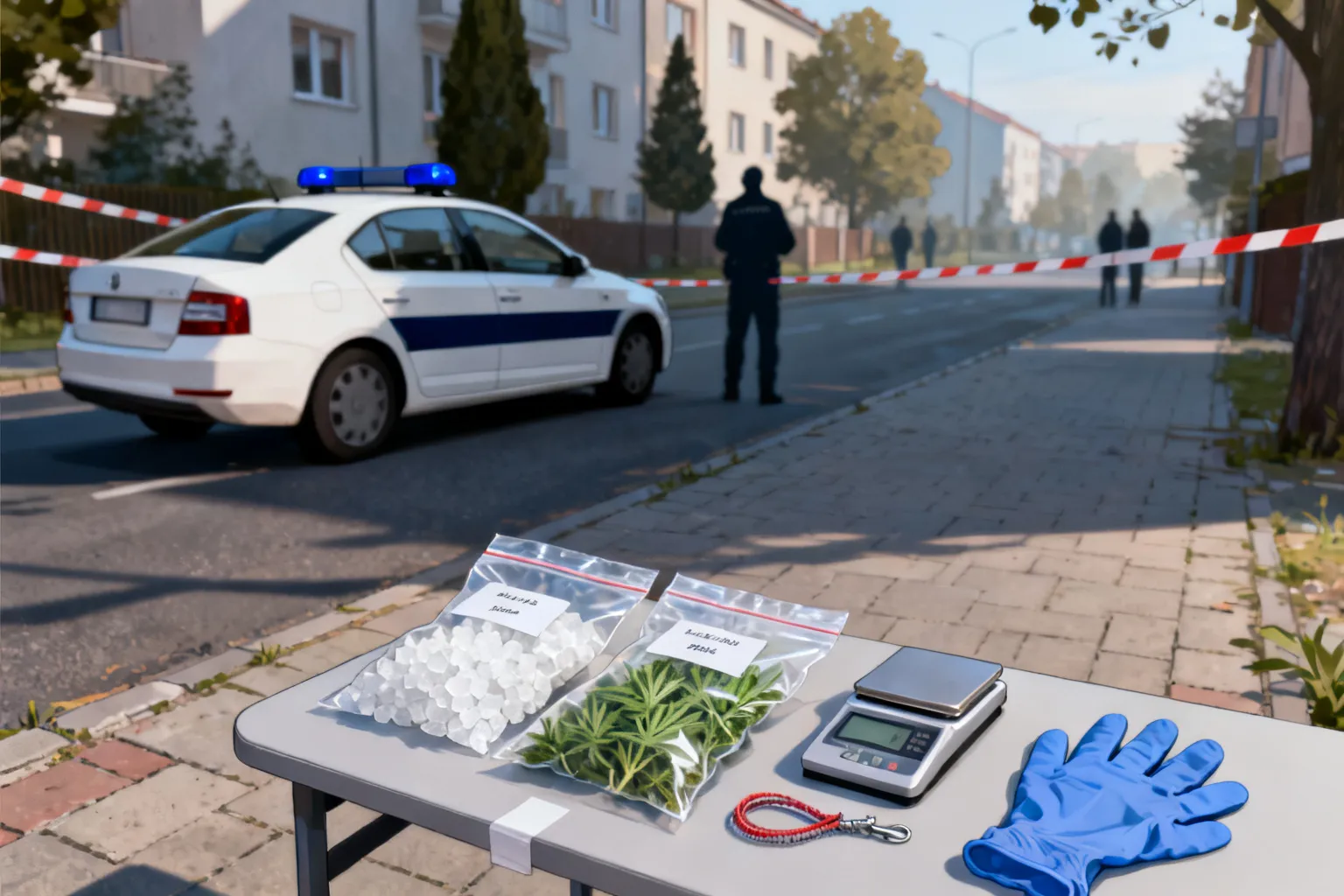 31-latek z Józefowa aresztowany po zabezpieczeniu ponad 1,3 kg narkotyków