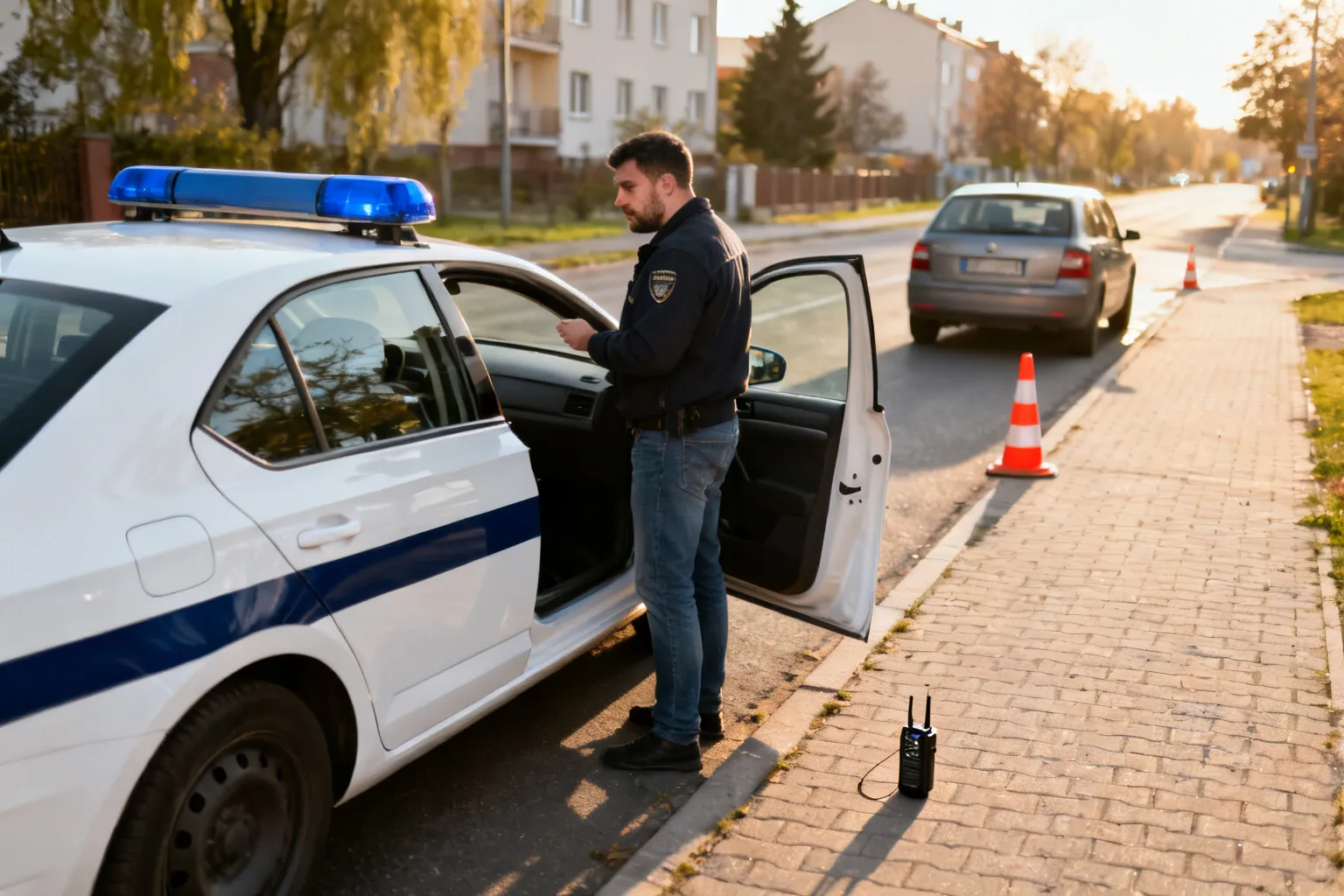 Zatrzymano w Jeziórku 30‑latka z sądowym zakazem prowadzenia pojazdów
