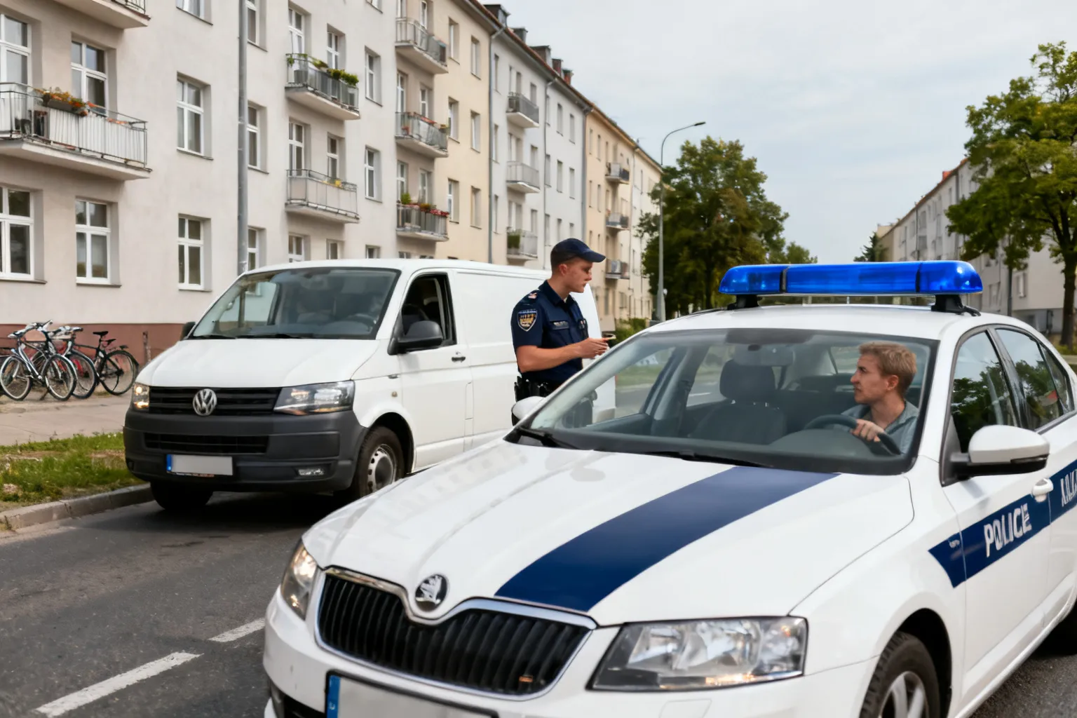 Kierowca przewozu osób zatrzymany na Marszałkowskiej z sądowym zakazem