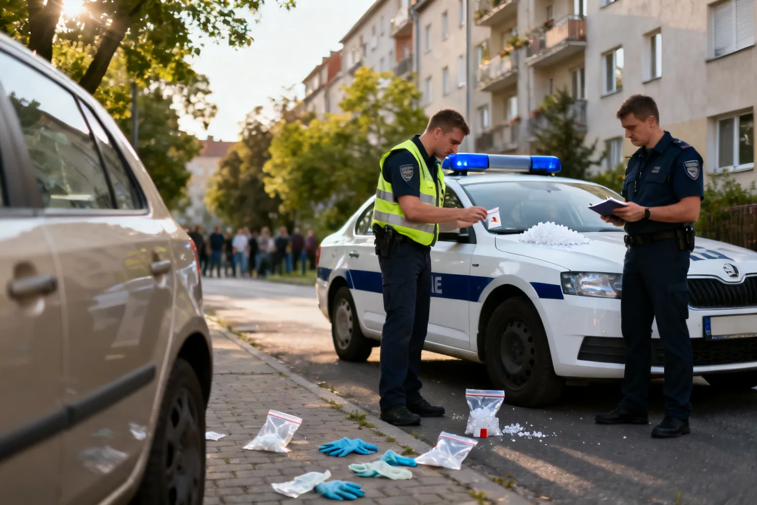 Dwaj obywatele Ukrainy zatrzymani na Bielanach z amfetaminą