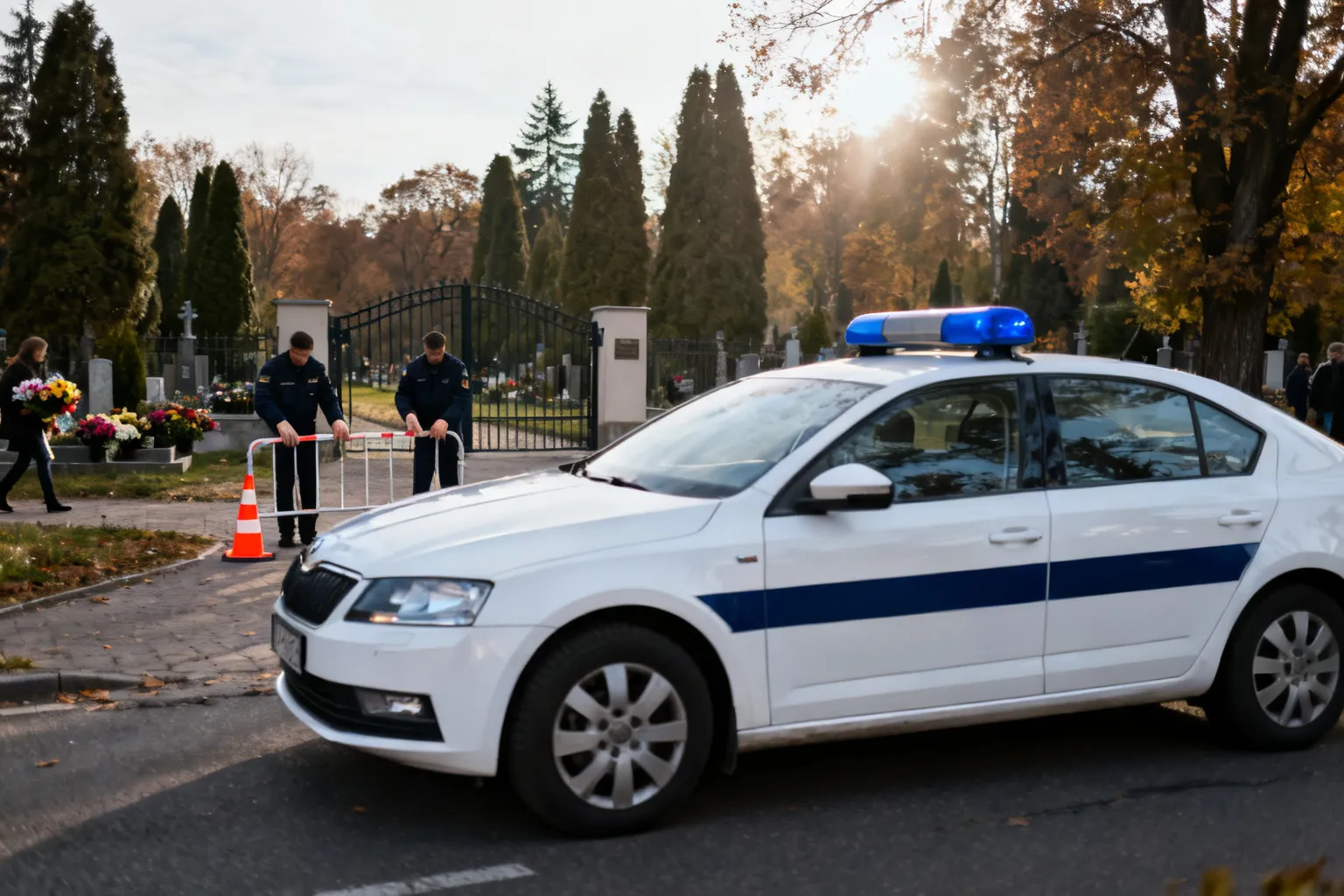 Policja ostrzega przed kradzieżami w związku z Wszystkich Świętych