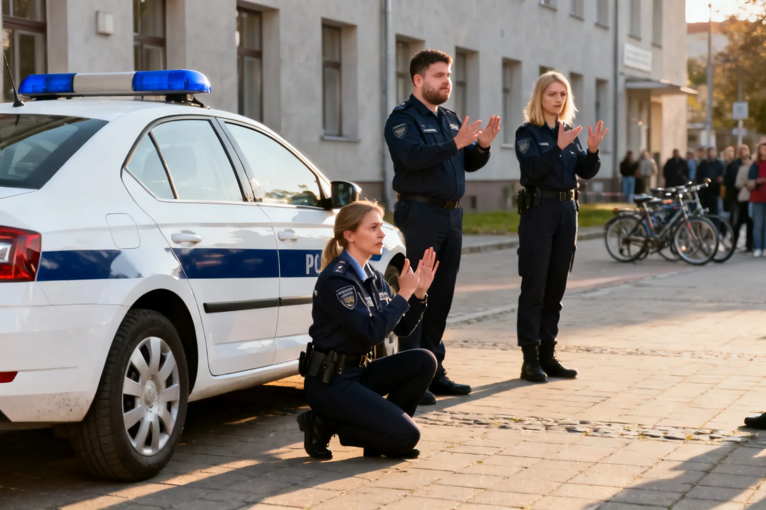 Szkolenie Komendy Stołecznej Policji: komunikacja z osobami z dysfunkcją słuchu