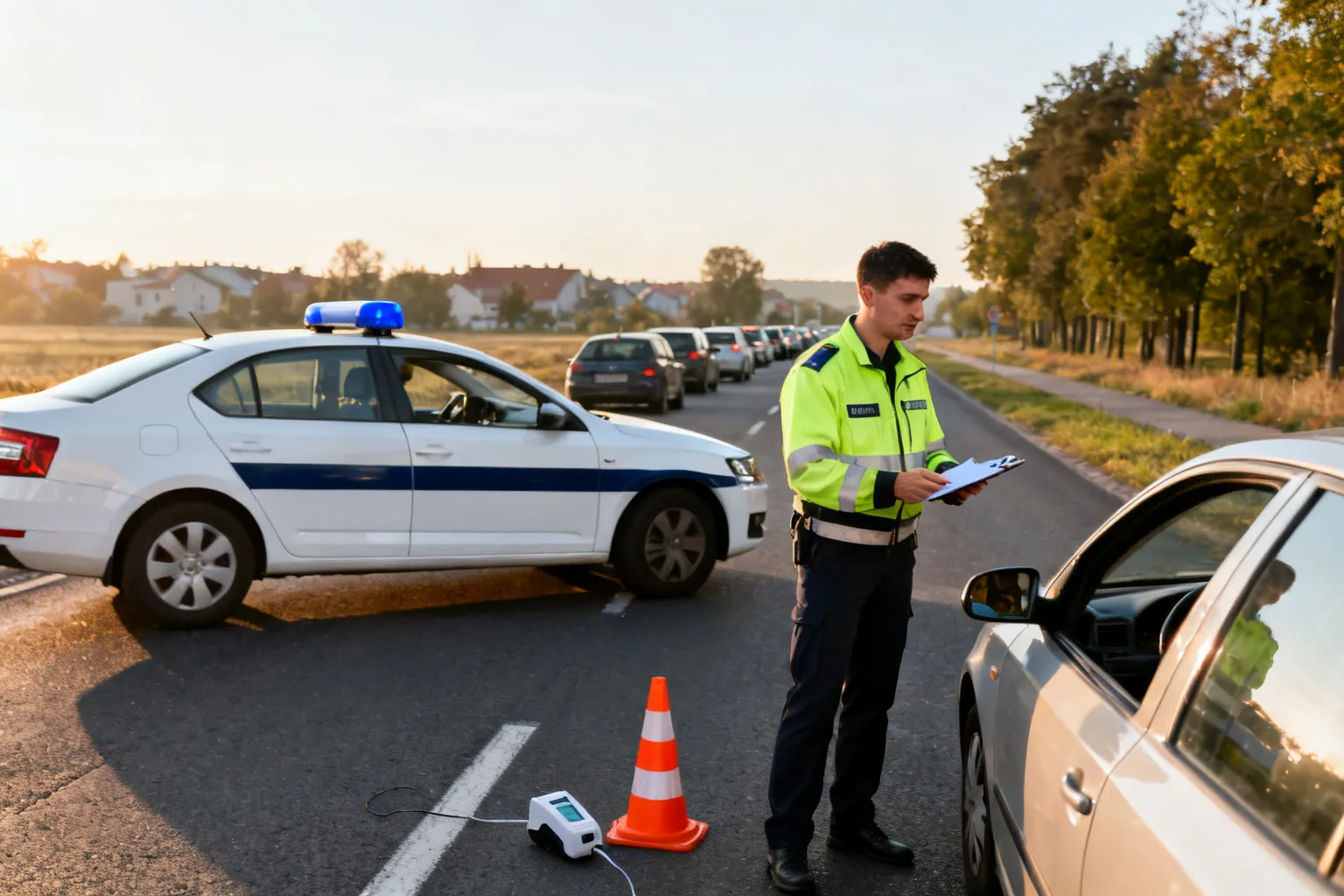 Kontrole na drodze krajowej nr 50 — 1218 badań i 13 wyeliminowanych kierowców
