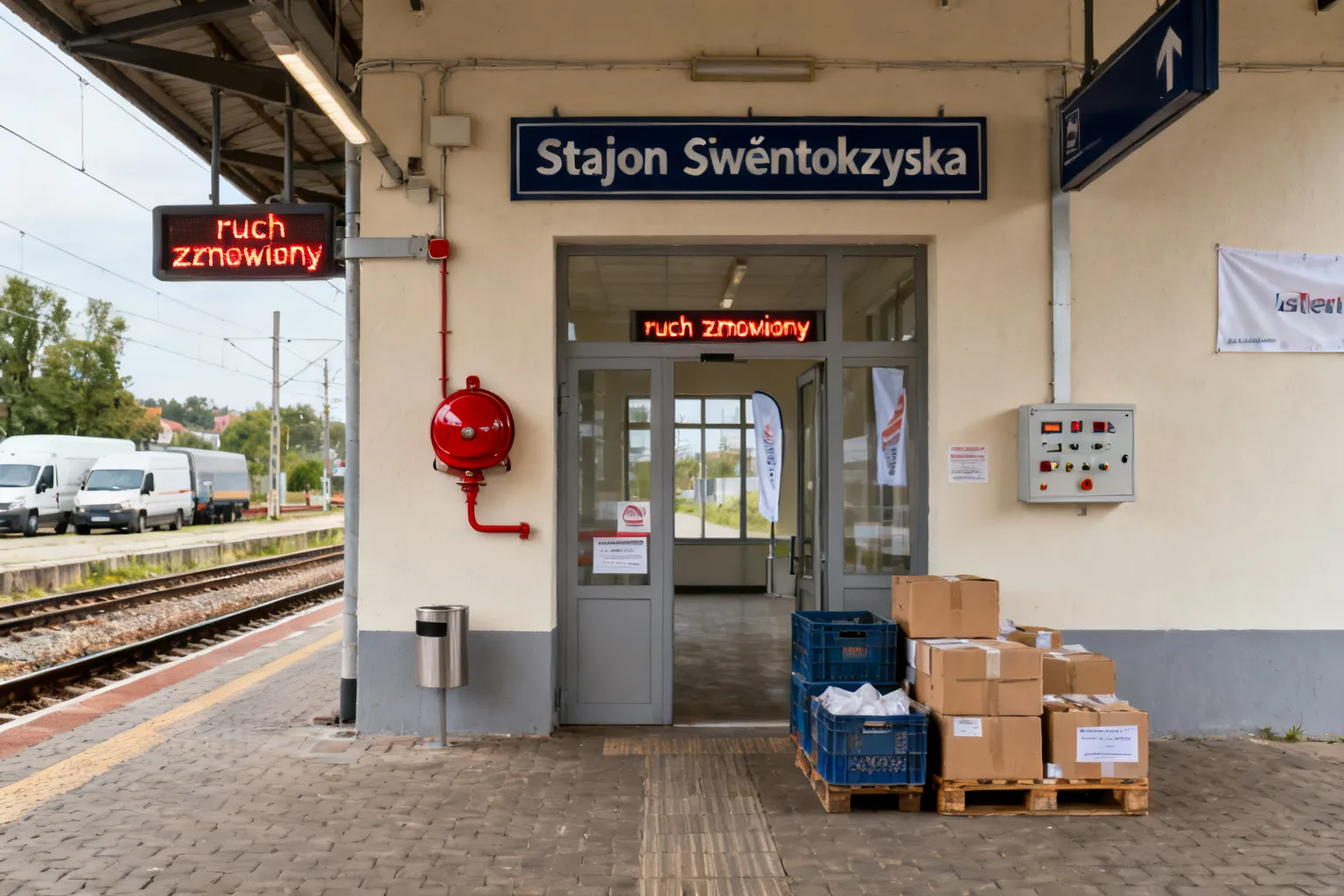 Stacja Świętokrzyska zamknięta w Warszawie — alarm przeciwpożarowy i wznowienie ruchu