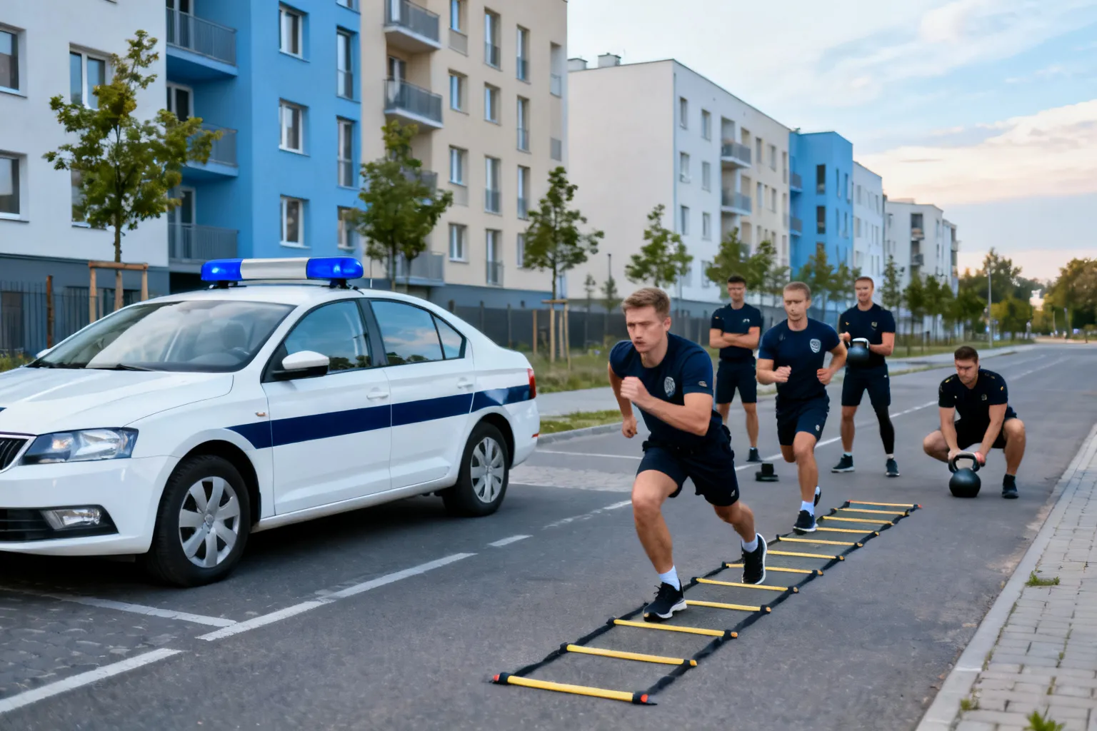Sport w służbie: jak treningi przygotowują stołecznych policjantów