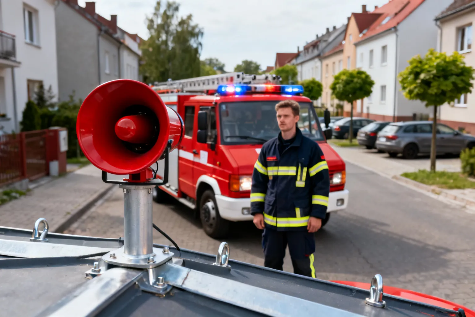 Państwowa Straż Pożarna: syreny — co robić po uruchomieniu alarmu