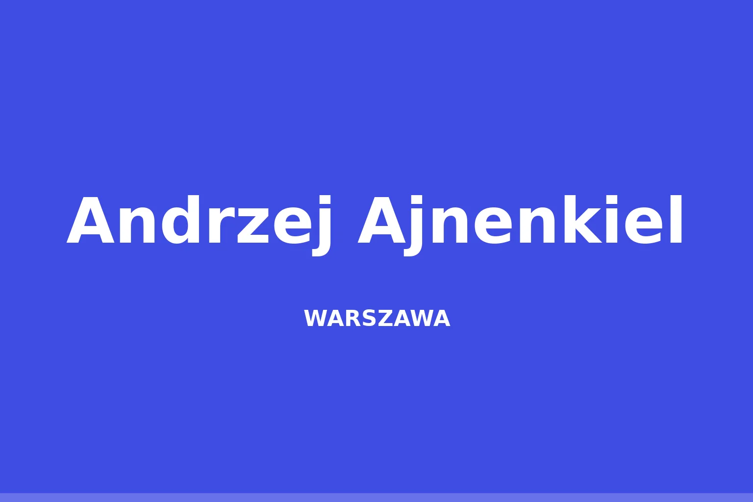 Andrzej Ajnenkiel